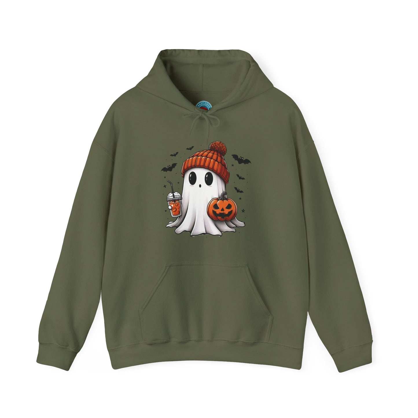 Cute Ghost Hoodie, Halloween Ghost Hoodie, Womens Halloween Hoodie, Cute Fall Hoodie, Spooky Season Hoodie, Pumpkin Season, Halloween Gift