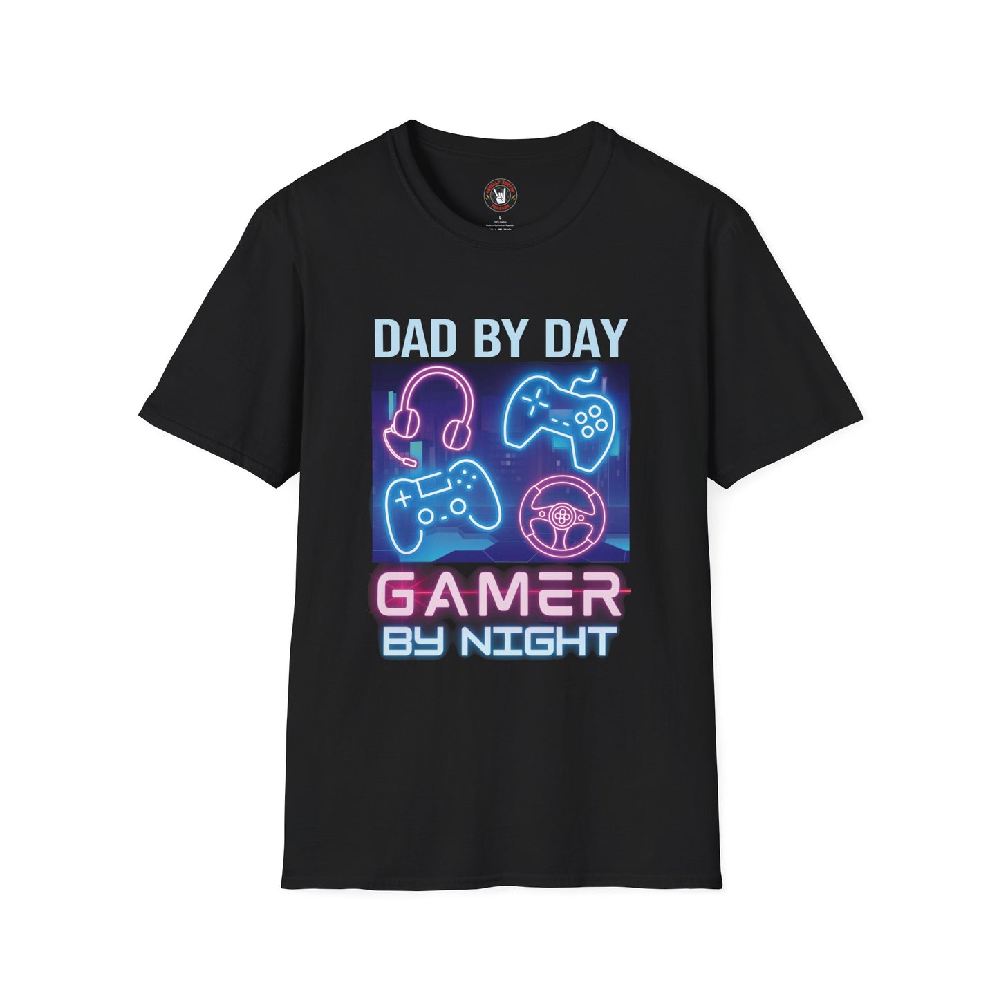 Dad by Day, Gamer by Night T-Shirt