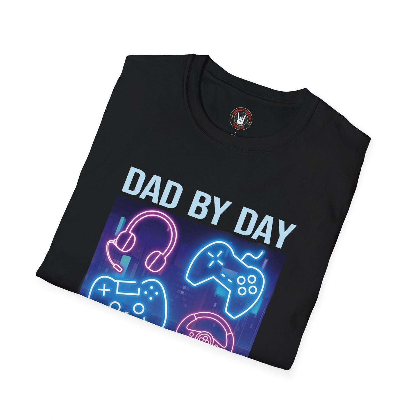 Dad by Day, Gamer by Night T-Shirt