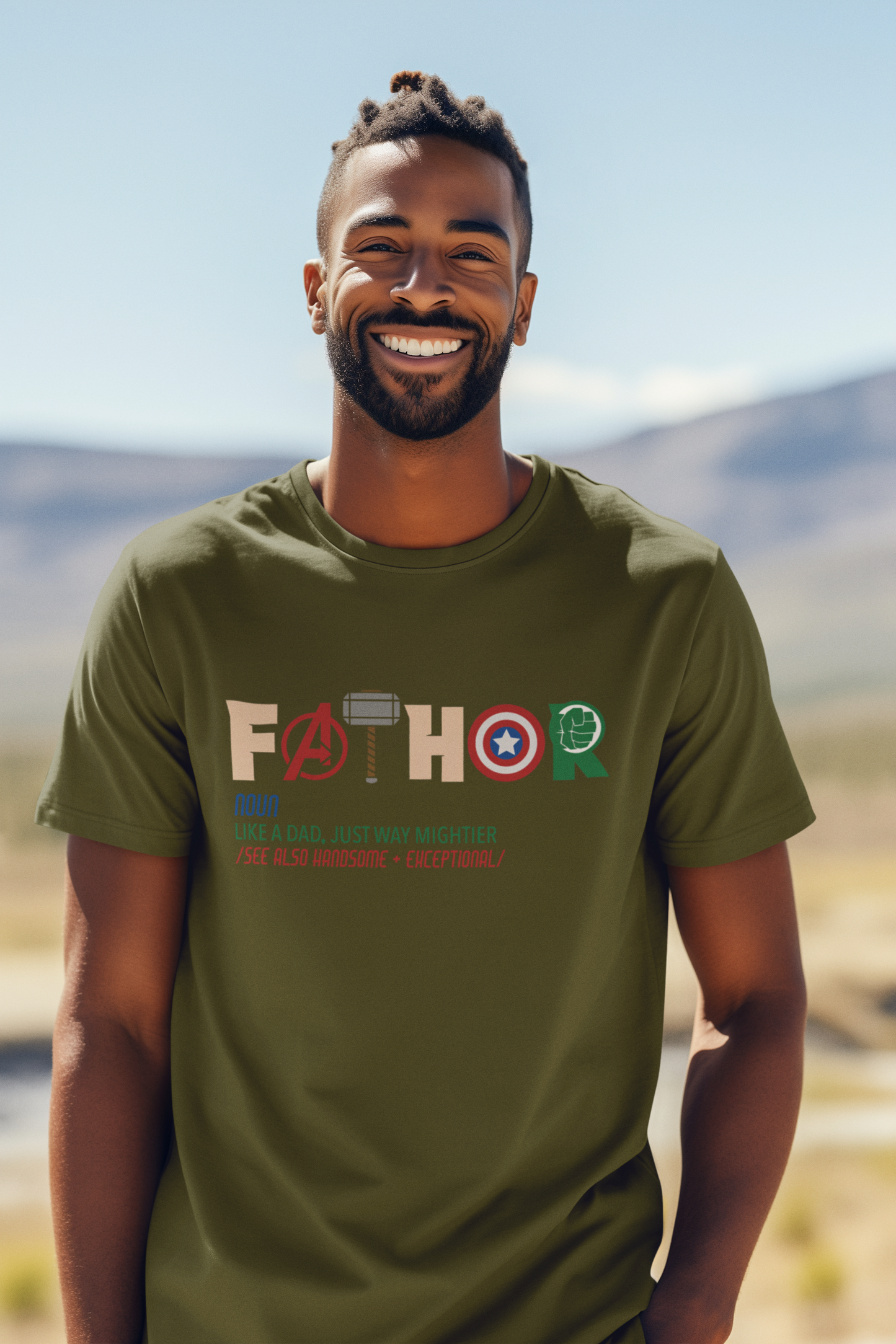 Fathor T shirt, Dad Gift, Unisex Softstyle T-Shirt