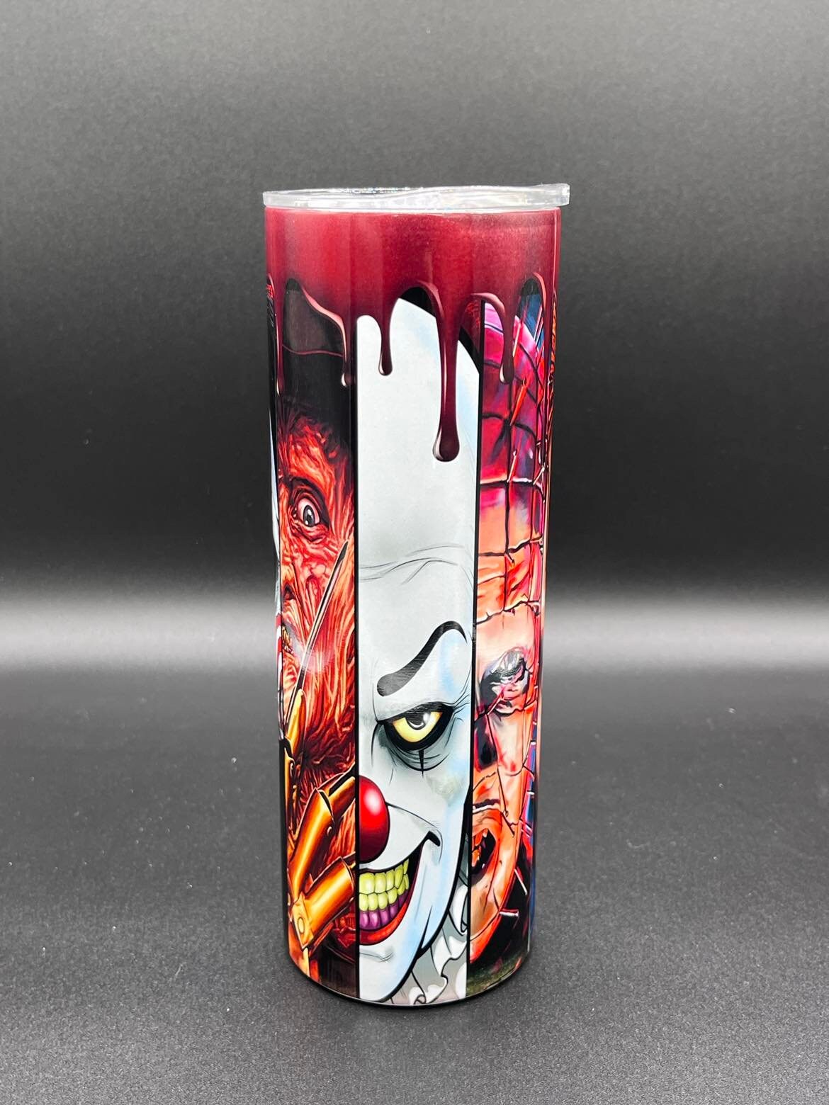 Horror Movie, Halloween Cup, Halloween Tumbler, Scary Gift, 20oz Stainless Steel Tumbler