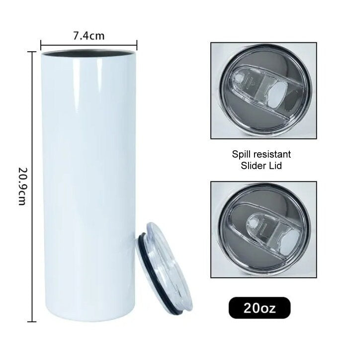 Same Bitch Different Day, Blue Glitter, Leopard, Gift for Bitch, 20 oz Skinny Tumbler