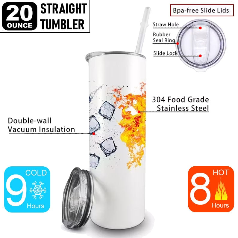 Mom Daily Affirmations cup, gift for mom,  Mothers day gift, mothersday gifts for mom, 20 oz Skinny Stainless Steel Tumbler,