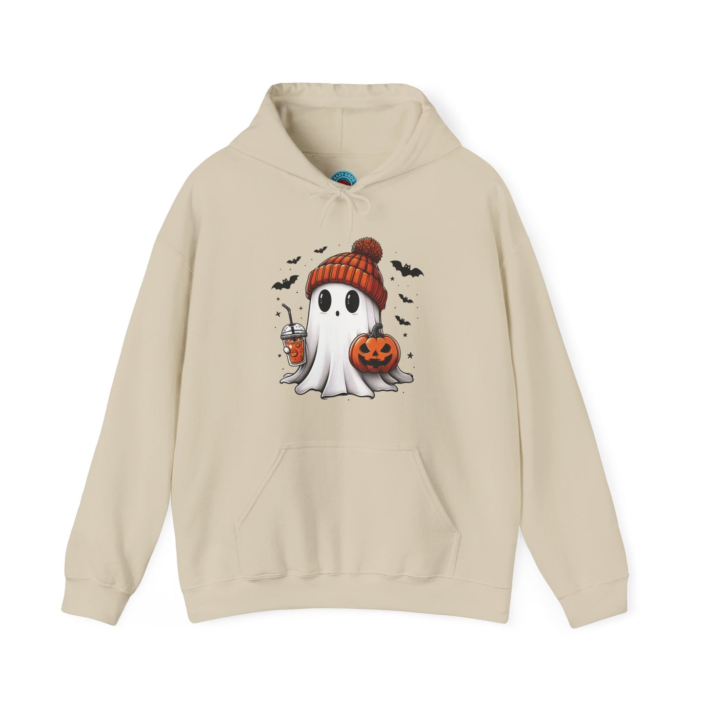 Cute Ghost Hoodie, Halloween Ghost Hoodie, Womens Halloween Hoodie, Cute Fall Hoodie, Spooky Season Hoodie, Pumpkin Season, Halloween Gift