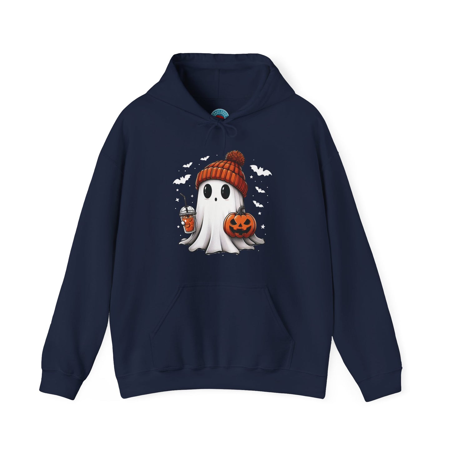 Cute Ghost Hoodie, Halloween Ghost Hoodie, Womens Halloween Hoodie, Cute Fall Hoodie, Spooky Season Hoodie, Pumpkin Season, Halloween Gift
