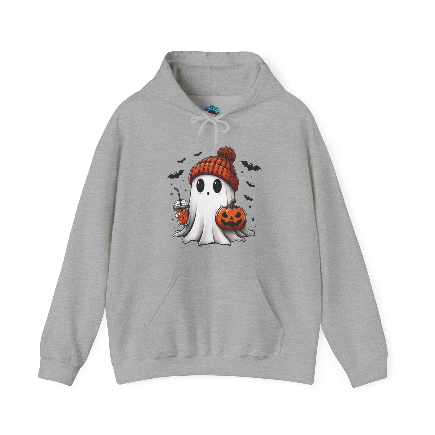 Cute Ghost Hoodie, Halloween Ghost Hoodie, Womens Halloween Hoodie, Cute Fall Hoodie, Spooky Season Hoodie, Pumpkin Season, Halloween Gift