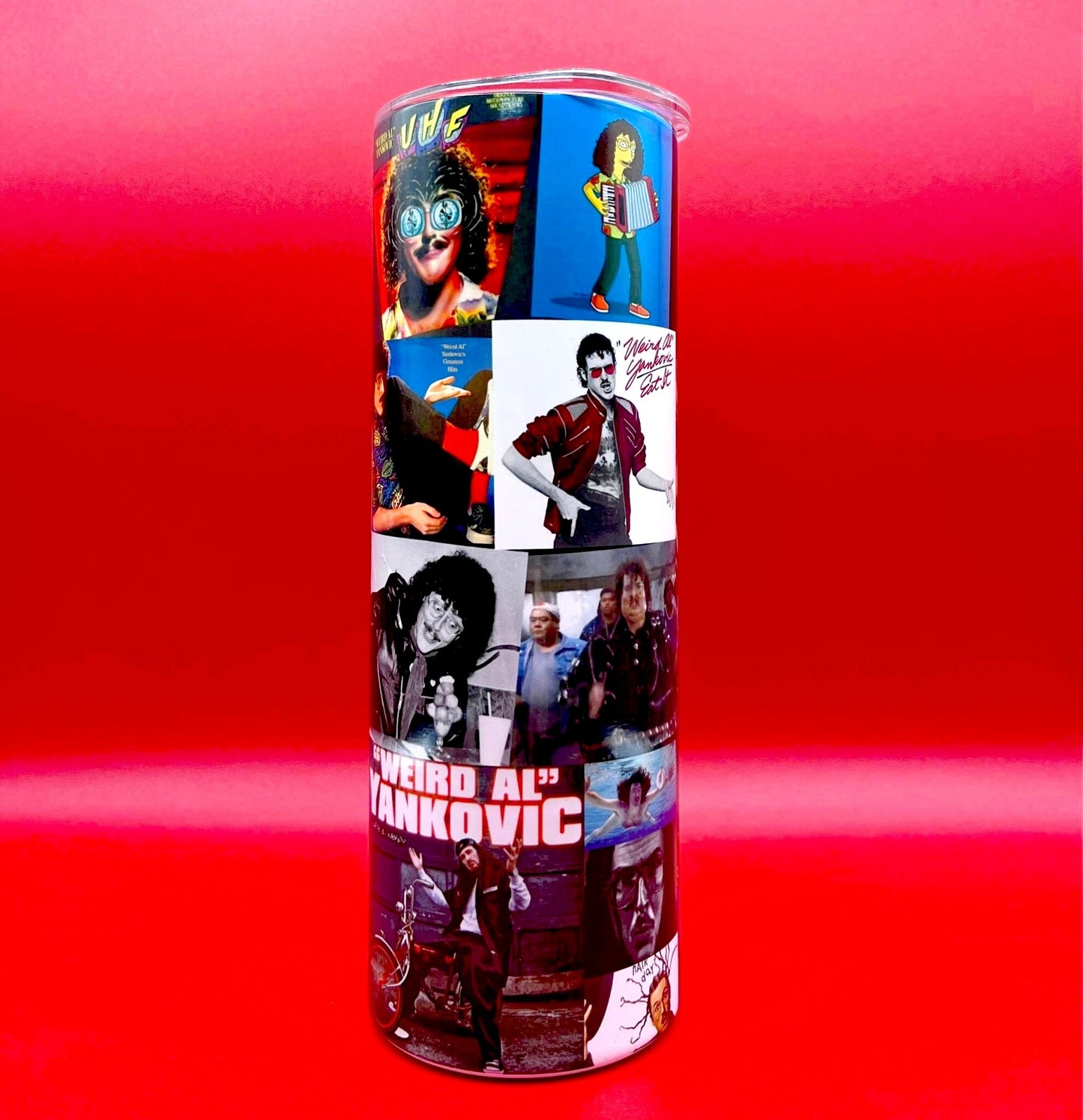 Weird Al, music, song parodies 20 oz. Stainless Steel Skinny Tumbler,